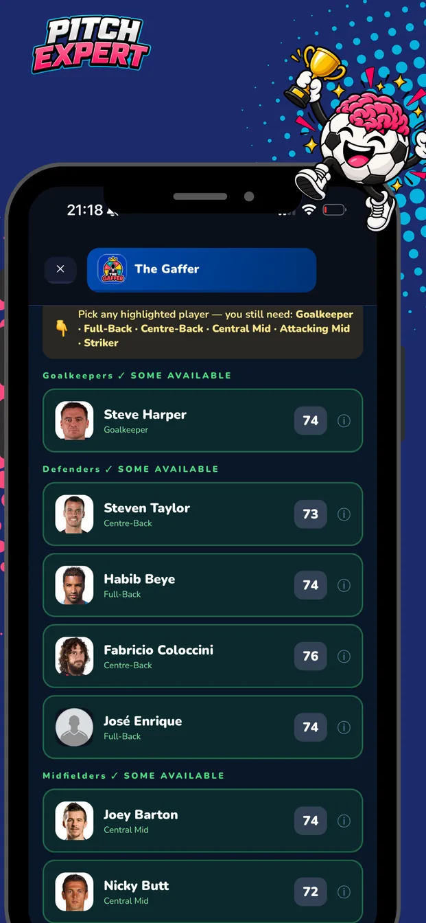 The Gaffer game: drafting an all-time Premier League XI